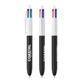 BIC® 4 Colours® Soft personalizzata — Bianco - nero morbido (esempio di personalizzazione)