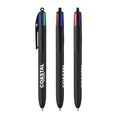 BIC® 4 Colours® Soft personalizzata — Nero morbido (esempio di personalizzazione)