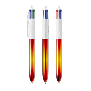 BIC® 4 Colours® Flags Collection personalizzata — Rosso - giallo - rosso