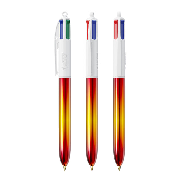 BIC® 4 Colours® Flags Collection personalizzata — Rosso - giallo - rosso