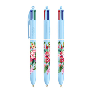 BIC® 4 Colours® Pastel personalizzata — Azzurro Pastel (esempio di personalizzazione)