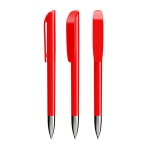 BIC® Super Clip Advance personalizzata — Rosso / Inchiostro Blu