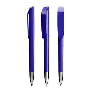 BIC® Super Clip Advance personalizzata — Blu / Inchiostro Blu