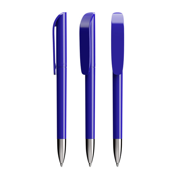BIC® Super Clip Advance personalizzata — Blu / Inchiostro Blu