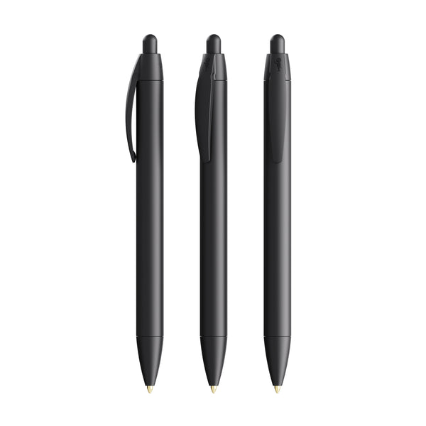 BIC® Wide Body personalizzata — Nero / Inchiostro Blu (esempio di personalizzazione)