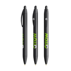 BIC® Wide Body personalizzata — Nero / Inchiostro Blu