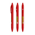 BIC® Wide Body personalizzata — Rosso / Inchiostro Blu (esempio di personalizzazione)