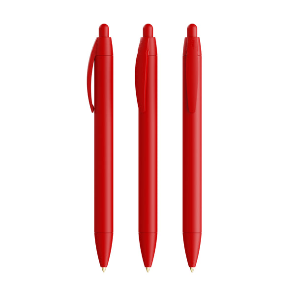 BIC® Wide Body personalizzata — Rosso / Inchiostro Blu