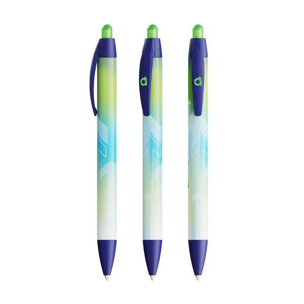 BIC® Wide Body personalizzata — Blu / Inchiostro Blu (esempio di personalizzazione)