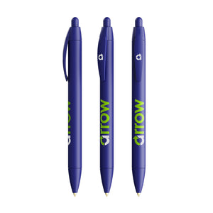 BIC® Wide Body personalizzata — Blu / Inchiostro Blu (esempio di personalizzazione)