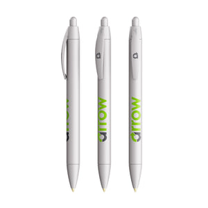 BIC® Wide Body personalizzata — Metallizzato / Inchiostro Blu (esempio di personalizzazione)