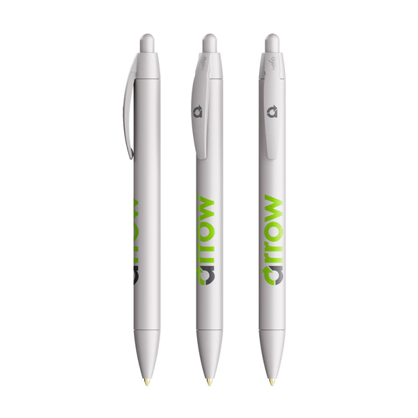 BIC® Wide Body personalizzata — Metallizzato / Inchiostro Blu (esempio di personalizzazione)