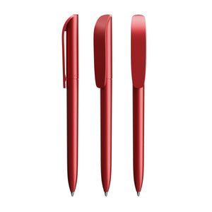 BIC® Super Clip Glacé personalizzata — Glacé rosso / Inchiostro Nero
