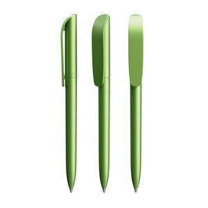 BIC® Super Clip Glacé personalizzata — Glacé verde / Inchiostro Nero