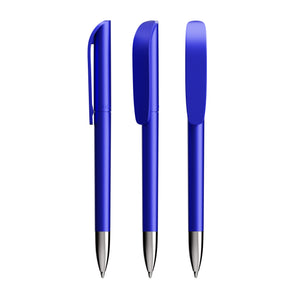 BIC® Super Clip Glacé Advance personalizzata — Glacé blu / Inchiostro Nero