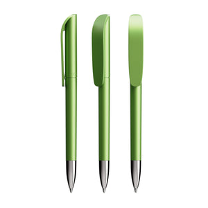 BIC® Super Clip Glacé Advance personalizzata — Glacé verde / Inchiostro Nero