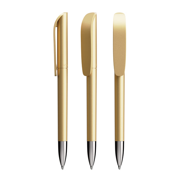 BIC® Super Clip Glacé Advance personalizzata — Glacé de ouro / Inchiostro Nero
