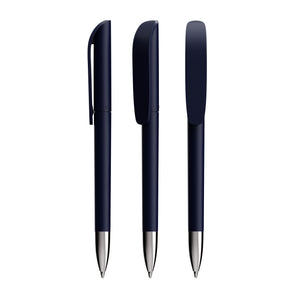 BIC® Super Clip Soft Advance personalizzata — Morbida marina / Inchiostro Nero