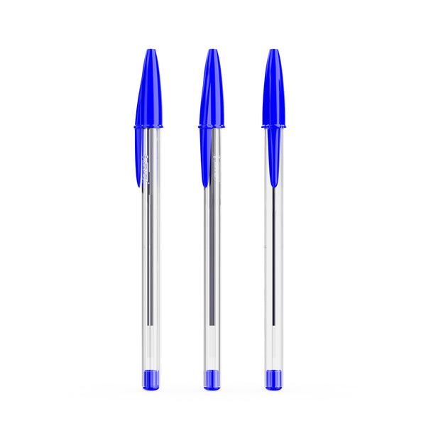 BIC® Cristal® Expression personalizzata — Blu / Inchiostro Blu