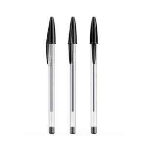 BIC® Cristal® Expression personalizzata — Nero / Inchiostro Nero