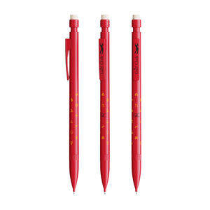 BIC® Matic portamine personalizzato — Rosso / Grafite (esempio di personalizzazione)