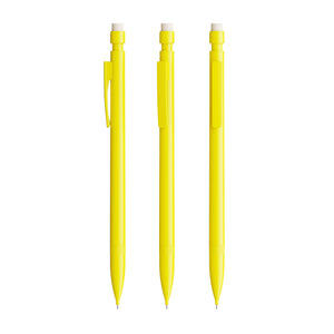 BIC® Matic portamine personalizzato — Giallo / Grafite