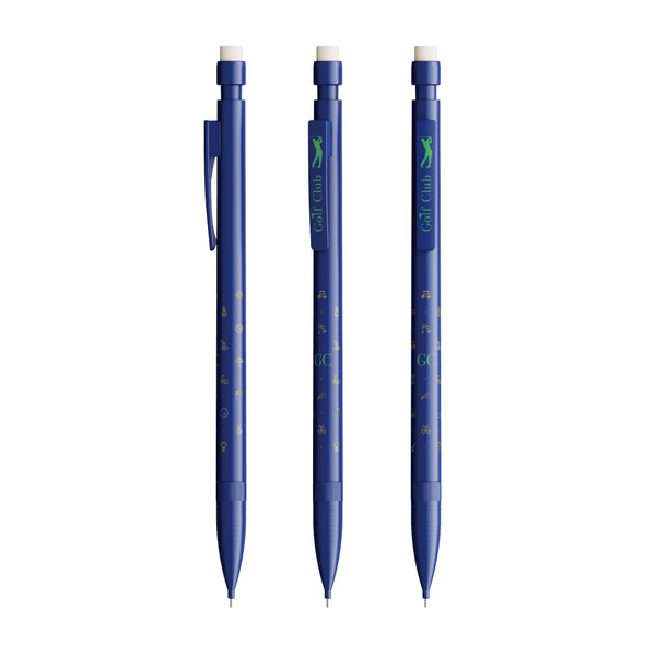BIC® Matic portamine personalizzato — Blu / Grafite (esempio di personalizzazione)