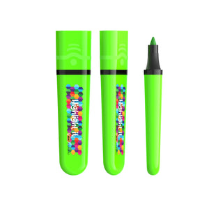 BIC® Highlighter Flat personalizzato — Verde Mela (esempio di personalizzazione)