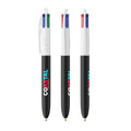 BIC® 4 Colours® ECO personalizzata — Bianco/nero ECO (esempio di personalizzazione)