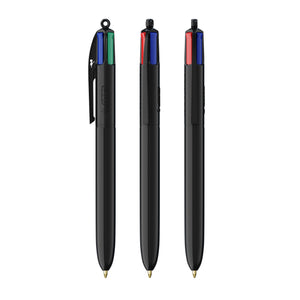 BIC® 4 Colours® ECO personalizzata — Nero Riciclato