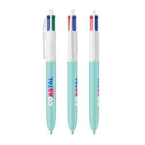BIC® 4 Colours® ECO personalizzata — MENTA 565c (esempio di personalizzazione)