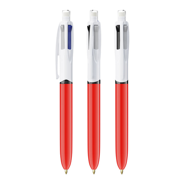 BIC® 4 Colours® 3+1 Inspire personalizzata — Rosso
