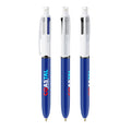 BIC® 4 Colours® 3+1 Inspire personalizzata — Blu (esempio di personalizzazione)