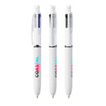 BIC® 4 Colours® 3+1 Inspire ECO personalizzata — Bianco ECO (esempio di personalizzazione)