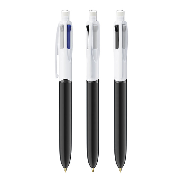 BIC® 4 Colours® 3+1 Inspire ECO personalizzata — Nero ECO