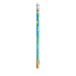 BIC® Evolution® Ecolutions® con gomma personalizzata — Bianco (Per Digitale) / Non Temperata (esempio di personalizzazione)