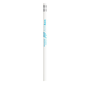 BIC® Evolution® Ecolutions® con gomma personalizzata — Bianco / Non Temperata (esempio di personalizzazione)