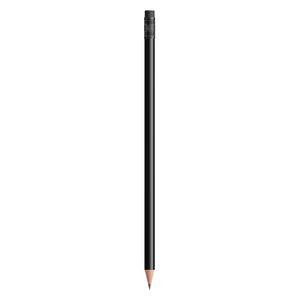BIC® Evolution® Ecolutions® con gomma personalizzata — Nero / Temperata
