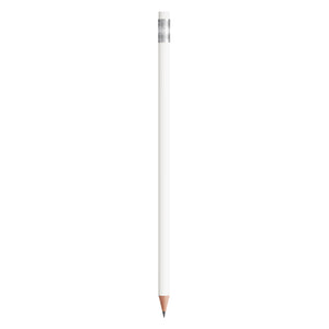 BIC® Evolution® Magnificent con gomma personalizzata — Bianco (Per Digitale) / Temperata