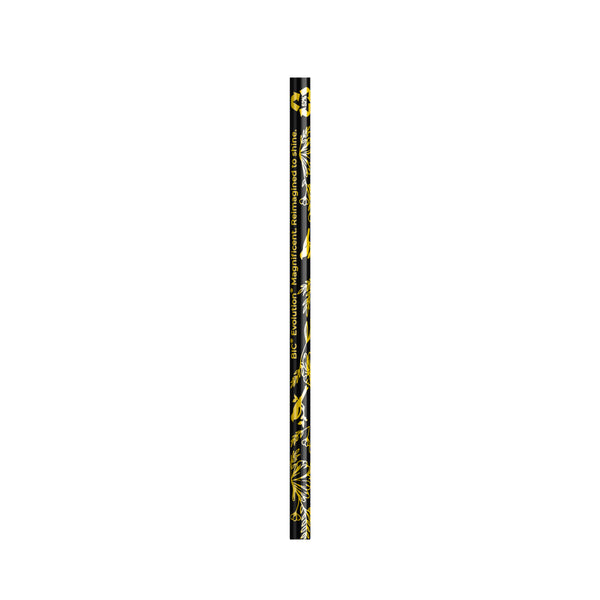 BIC® Evolution® Magnificent Basalt senza gomma personalizzata — Nero (per digitale) / Non Temperata (esempio di personalizzazione)