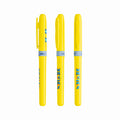 BIC® Brite Liner® Grip personalizzato — Giallo (esempio di personalizzazione)