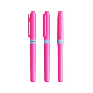 BIC® Brite Liner® Grip personalizzato — Rosa