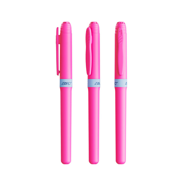 BIC® Brite Liner® Grip personalizzato — Rosa