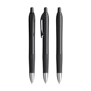 BIC® Intensity® Gel Clic personalizzata — Nero / Nero / Inchiostro Nero
