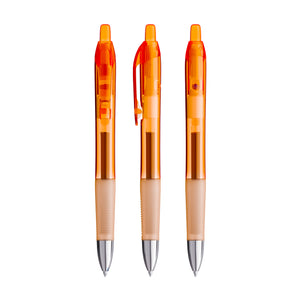 BIC® Intensity® Gel Clic personalizzata — Arancione Trasparente / Inchiostro Nero