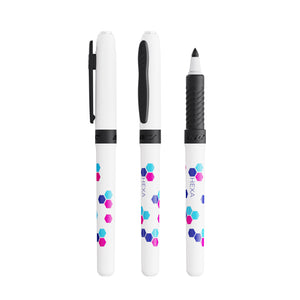 BIC® Mark-it personalizzato — Bianco/Nero / Inchiostro Nero (esempio di personalizzazione)