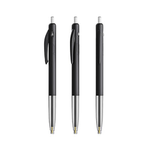 BIC® M10® Clic personalizzata — Nero / Inchiostro Nero