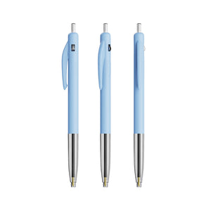 BIC® M10® Clic personalizzata — Azzurro Pastel / Inchiostro Blu