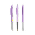 BIC® M10® Clic personalizzata — Viola Pastello / Inchiostro Blu (esempio di personalizzazione)