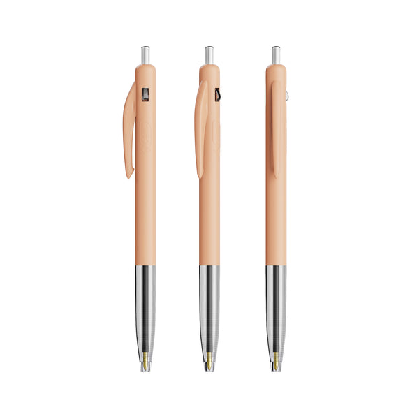 BIC® M10® Clic personalizzata — Arancio Pastello / Inchiostro Blu